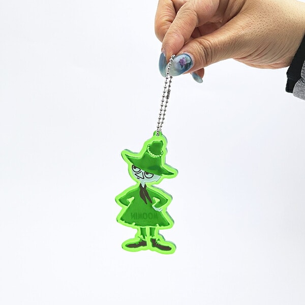 ムーミン スナフキン リフレクターラバーキーホルダー MOOMIN