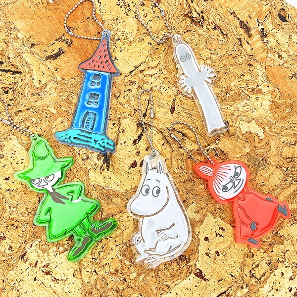ムーミン スナフキン リフレクターラバーキーホルダー MOOMIN