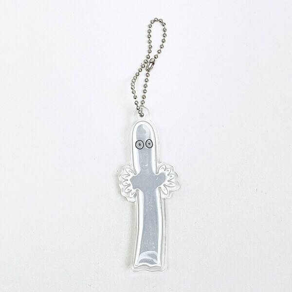 ムーミン ニョロニョロ リフレクターラバーキーホルダー MOOMIN