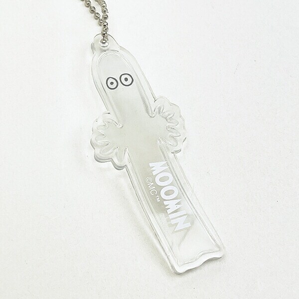 ムーミン ニョロニョロ リフレクターラバーキーホルダー MOOMIN