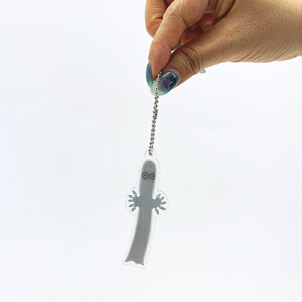 ムーミン ニョロニョロ リフレクターラバーキーホルダー MOOMIN