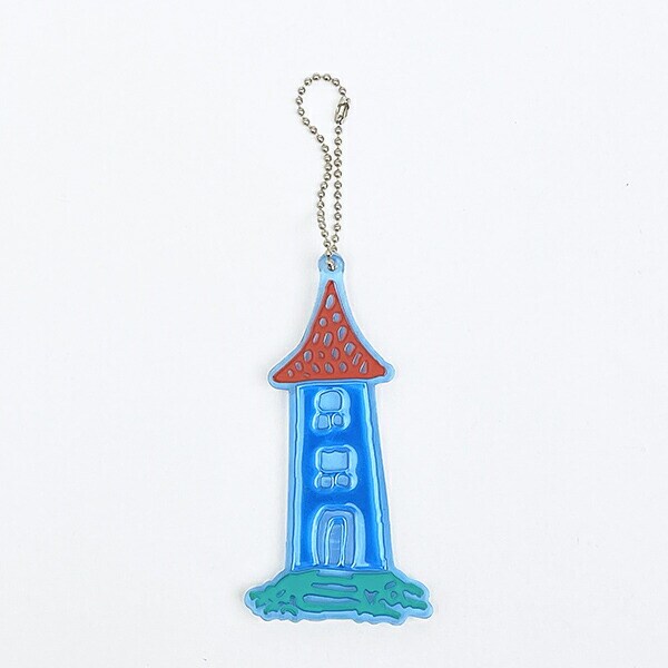 ムーミン ムーミンやしき リフレクターラバーキーホルダー MOOMIN