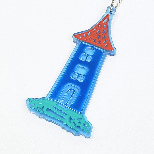 ムーミン ムーミンやしき リフレクターラバーキーホルダー MOOMIN