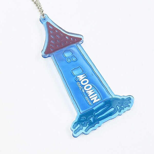 ムーミン ムーミンやしき リフレクターラバーキーホルダー MOOMIN
