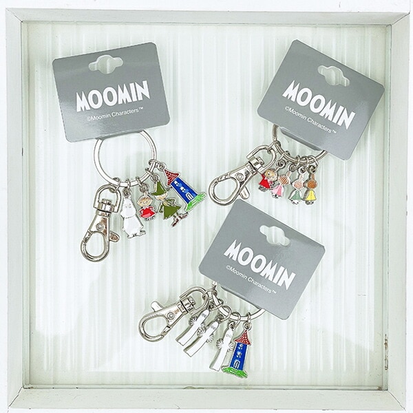 ムーミン ムーミン谷の仲間  4連タイニーチャーム キーホルダー MOOMIN