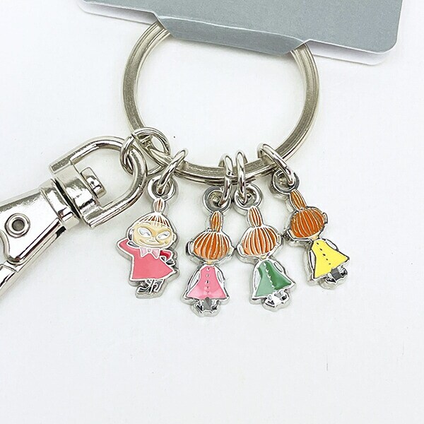 ムーミン リトルミイときょうだい  4連タイニーチャーム キーホルダー MOOMIN