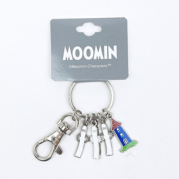 ムーミン ニョロニョロ  4連タイニーチャーム キーホルダー MOOMIN