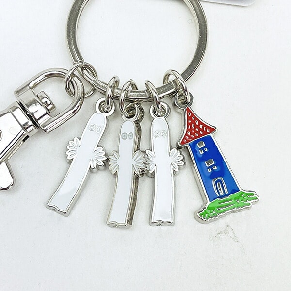 ムーミン ニョロニョロ  4連タイニーチャーム キーホルダー MOOMIN