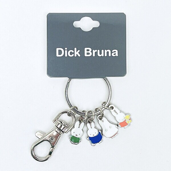 ミッフィー miffy 4連タイニーチャーム キーホルダー