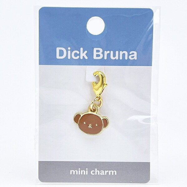 ミッフィー miffy ボリス フェイス タイニーチャーム ブラウン