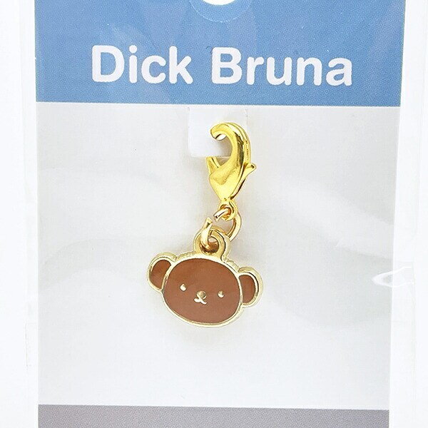 ミッフィー miffy ボリス フェイス タイニーチャーム ブラウン