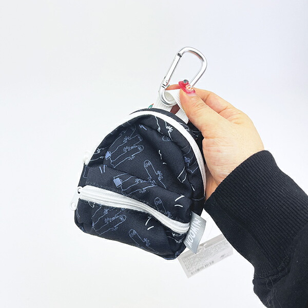 ムーミン ニョロニョロ リュック型ポーチ ぬい活 MOOMIN