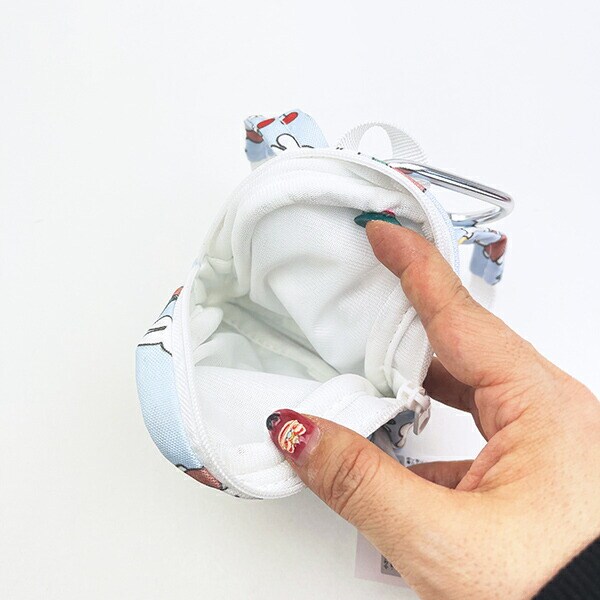 ミッフィー miffy リュック型ポーチ ブルー ぬい活