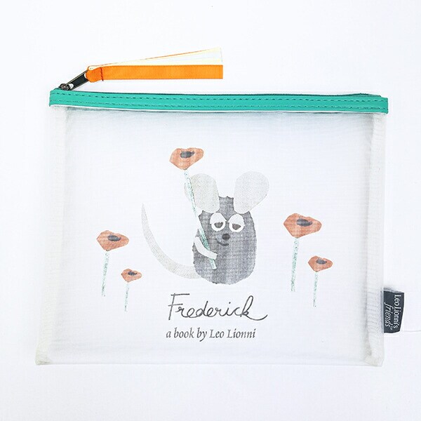 レオレオニ  フレデリック メッシュポーチフラット