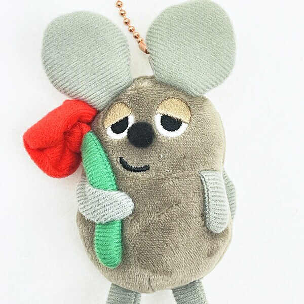 レオレオニ フレデリック ぬいぐるみバッジ (レッド)