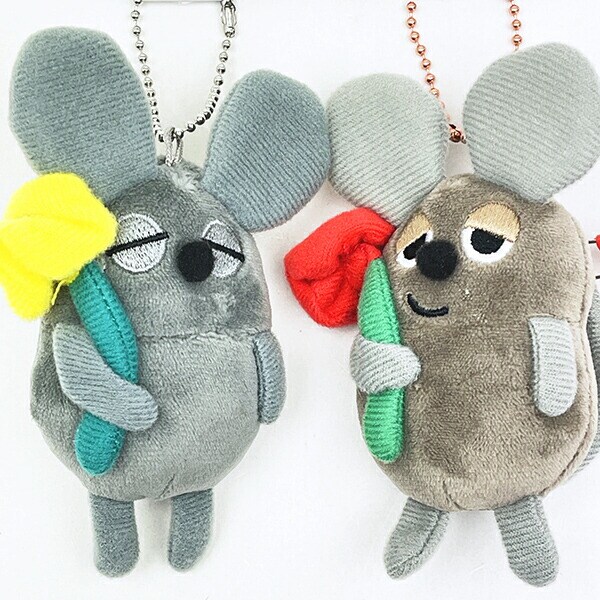 レオレオニ フレデリック ぬいぐるみバッジ (レッド)