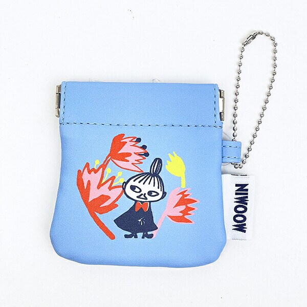 ムーミン リトルミイ フェア バネポーチ (ブルー)