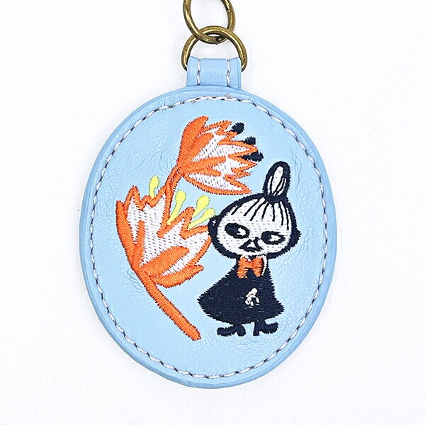 ムーミン リトルミイ フェア 刺繍キーホルダー (ブルー)