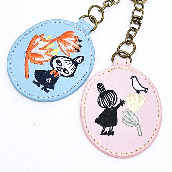 ムーミン リトルミイ フェア 刺繍キーホルダー (ピンク)