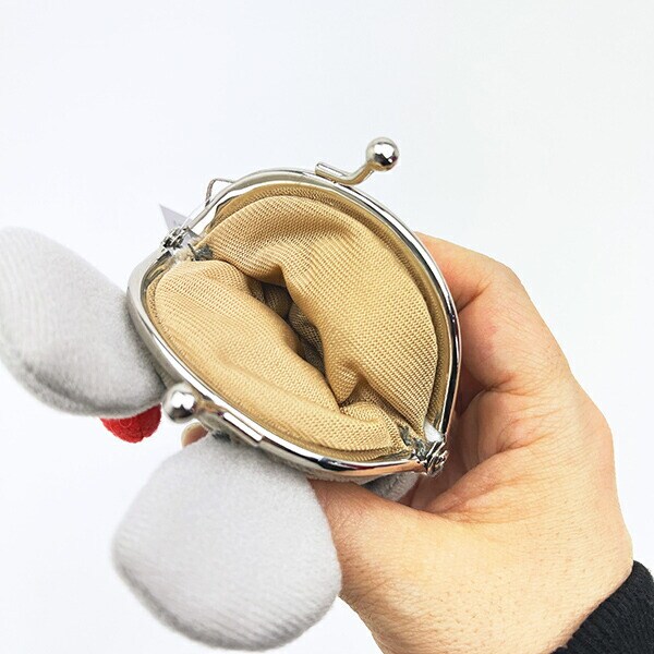 レオレオニ フレデリック がま口マスコット お財布 (レッド)