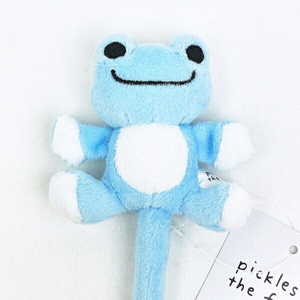 かえるのピクルス マスコットボールペン (ブルー) 文具