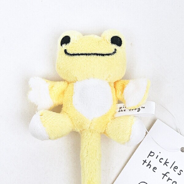 かえるのピクルス マスコットボールペン (イエロー) 文具