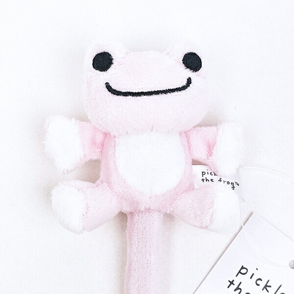かえるのピクルス マスコットボールペン (ピンク) 文具