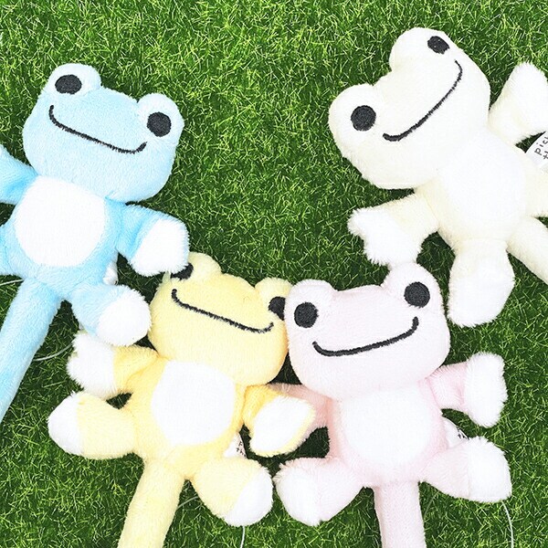 かえるのピクルス マスコットボールペン (ピンク) 文具