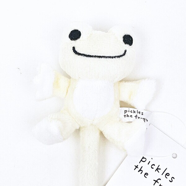 かえるのピクルス マスコットボールペン (アイボリー) 文具