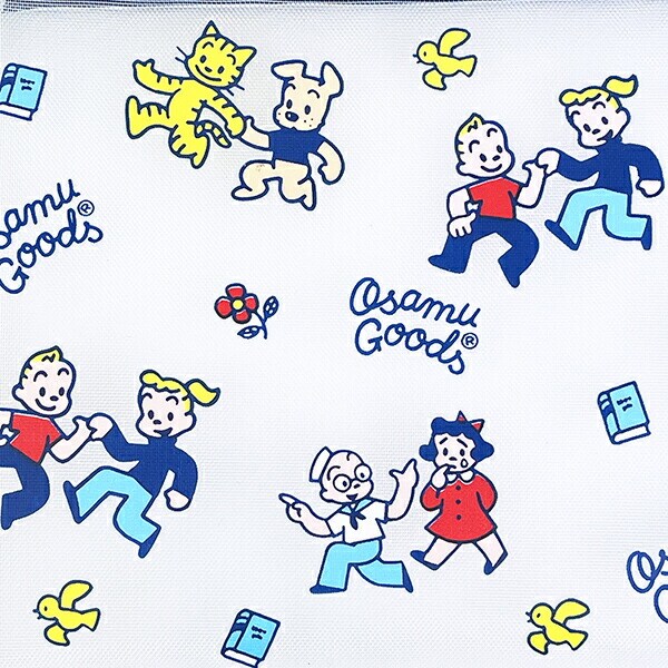 オサムグッズ メッシュポーチ (ブルー) OSAMUGOODS
