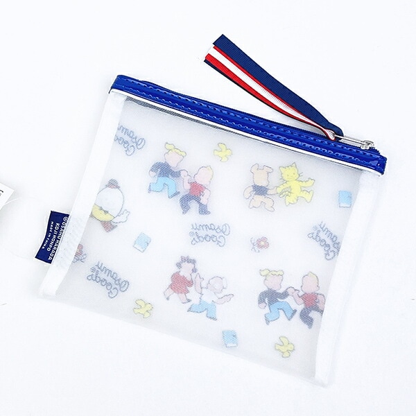 オサムグッズ メッシュポーチ (ブルー) OSAMUGOODS