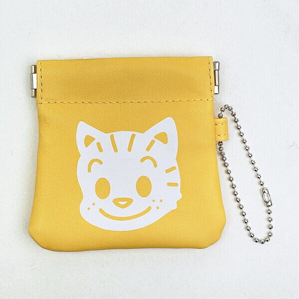 オサムグッズ キャット バネポーチ (イエロー) OSAMUGOODS