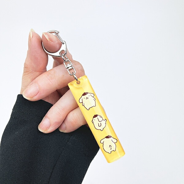 サンリオ ポムポムプリン アクリルスティックキーホルダー 日本製 Sanrio