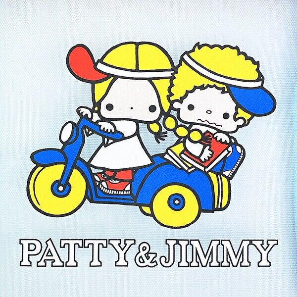 サンリオ パティ＆ジミー メッシュポーチ(S) (レッド×ブルー) Sanrio