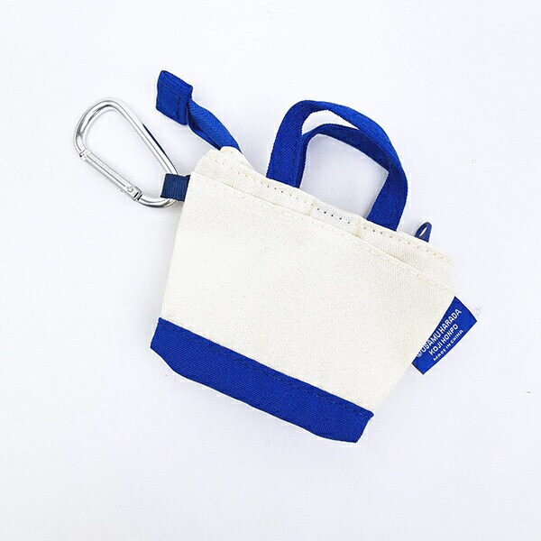 オサムグッズ ベティ＆ジョージー・ポージー ミニトートバッグキーケース (ブルー) OSAMUGOODS