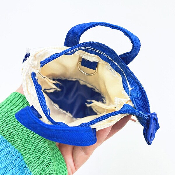 オサムグッズ ベティ＆ジョージー・ポージー ミニトートバッグキーケース (ブルー) OSAMUGOODS