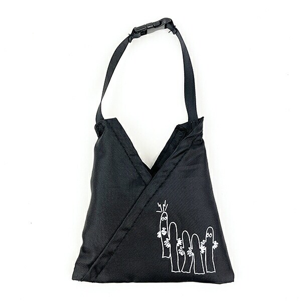 ムーミン ニョロニョロ タイニーA-BAG ブラック 小物入れ MOOMIN