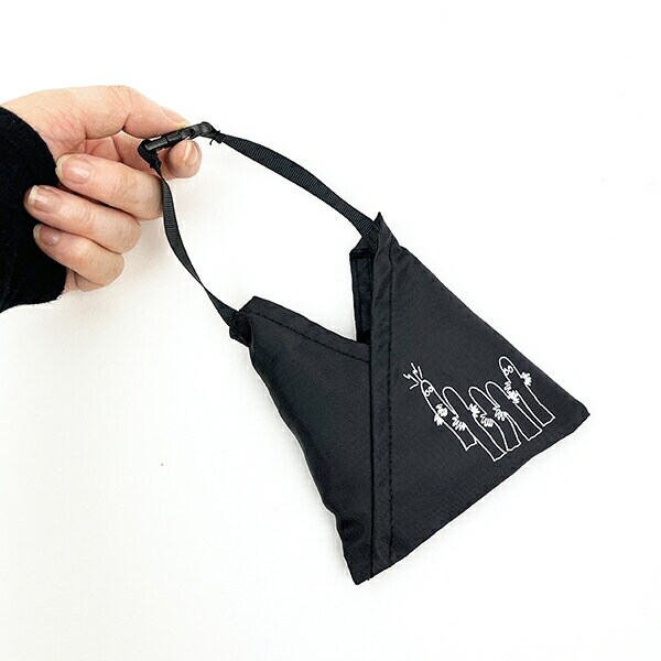 ムーミン ニョロニョロ タイニーA-BAG ブラック 小物入れ MOOMIN