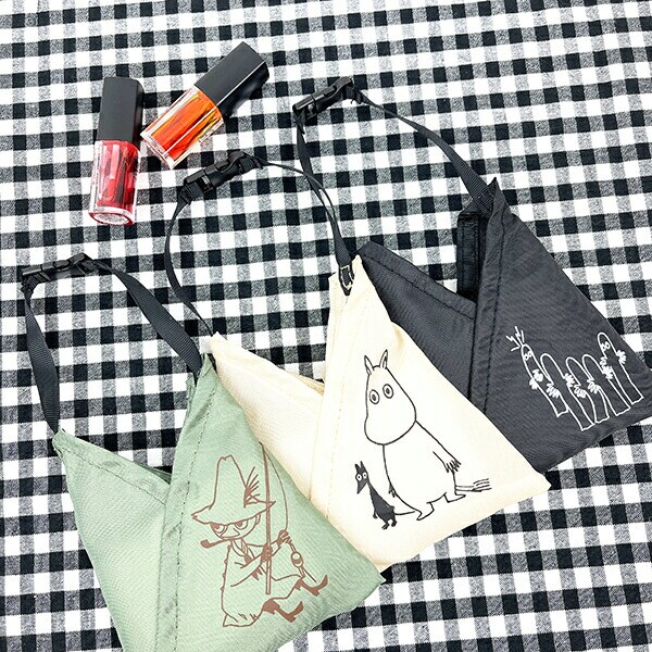 ムーミン ニョロニョロ タイニーA-BAG ブラック 小物入れ MOOMIN