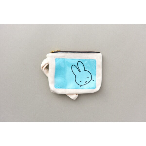 ミッフィー miffy P-BAG ポーチ(ブルー)