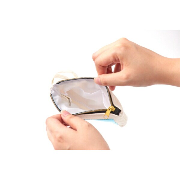 ミッフィー miffy P-BAG ポーチ(ブルー)