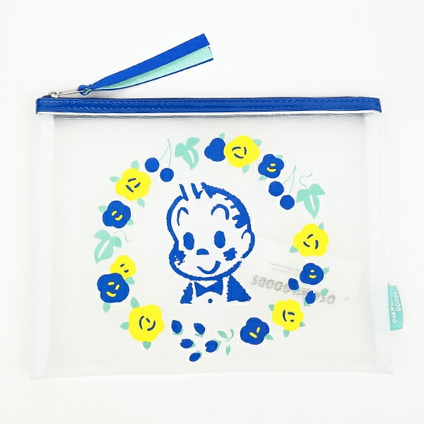 オサムグッズ ジャック メッシュポーチ (ブルー) OSAMUGOODS