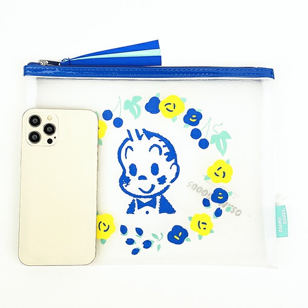 オサムグッズ ジャック メッシュポーチ (ブルー) OSAMUGOODS