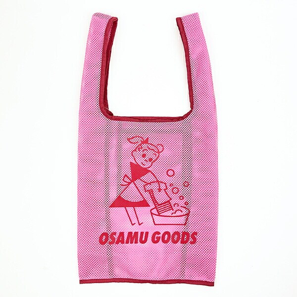 オサムグッズ ジル メッシュバッグ (ピンク) OSAMUGOODS