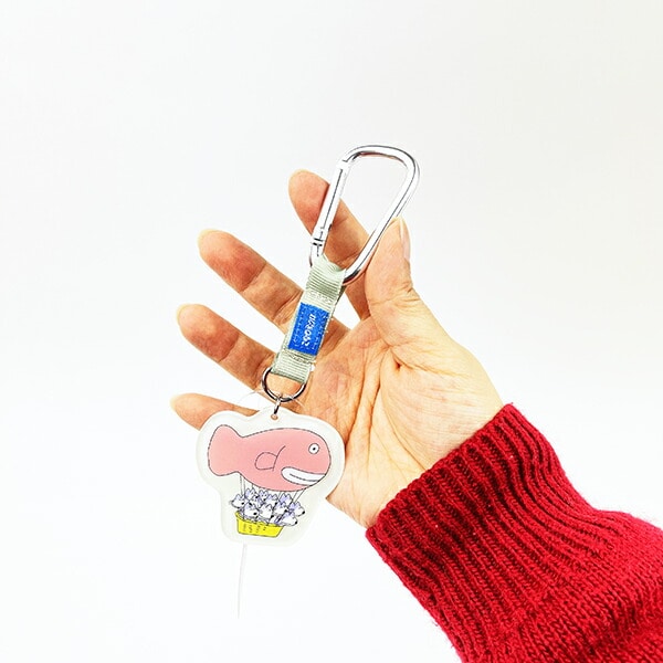 11ぴきのねこ 11ぴきのねことあほうどり カラビナ付きアクリルキーホルダー