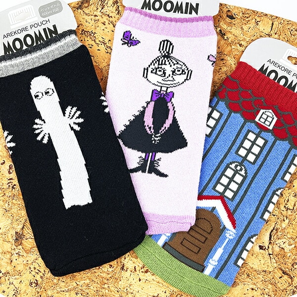 ムーミン ムーミンやしき あれこれポーチ (ブルー)