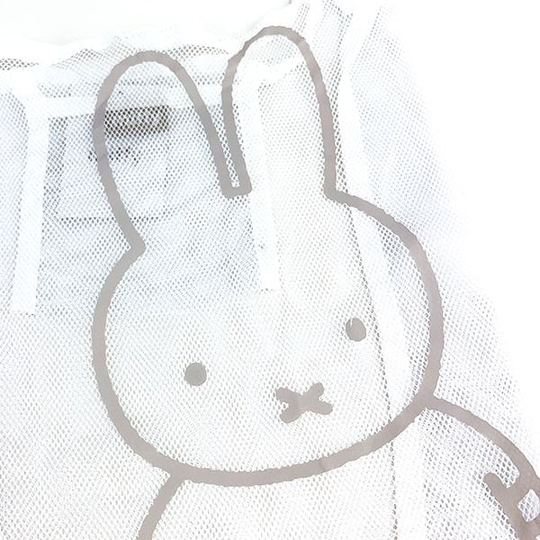 ミッフィー miffy メッシュエコバッグ wh バッグ ホワイト