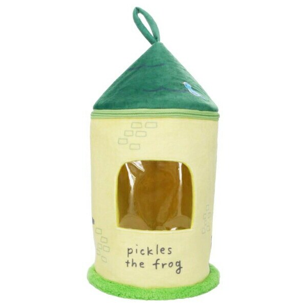 かえるのピクルス 窓付きおうち型収納 インテリア