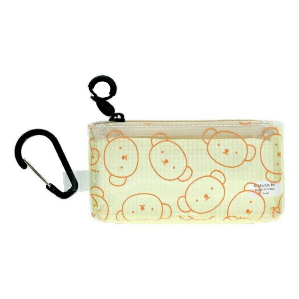 ミッフィー miffy ボリス ターポリンタイニーポーチ(イエロー)