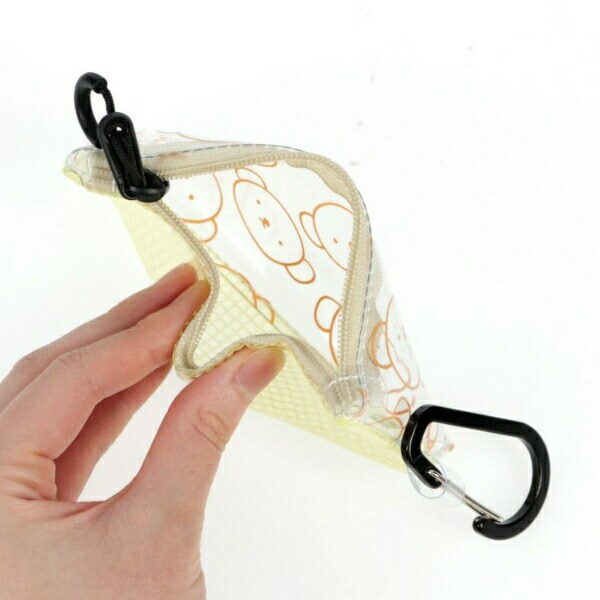 ミッフィー miffy ボリス ターポリンタイニーポーチ(イエロー)